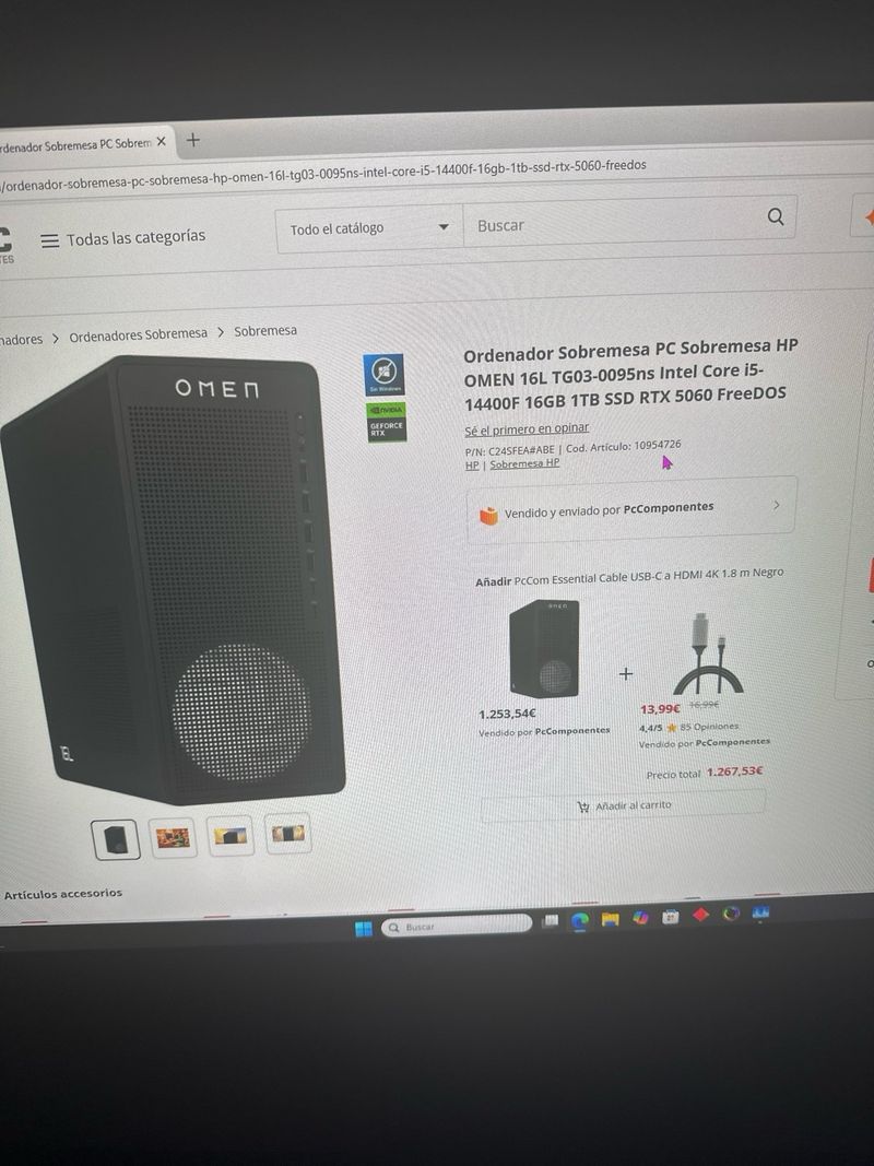 PC OMEN 16L afbeelding 4
