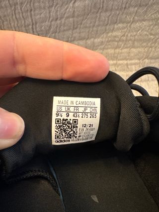 Zapatillas Adidas Negras Deportivas