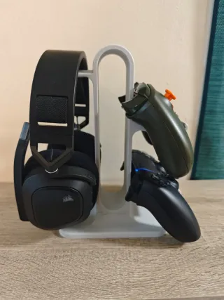 Soporte para Mando y Auriculares