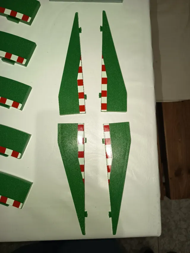 Scalextric Puente Completo y Accesorios