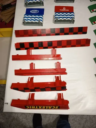 Scalextric Puente Completo y Accesorios