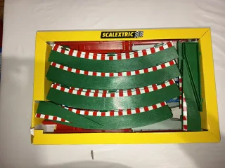 Scalextric Puente Completo y Accesorios