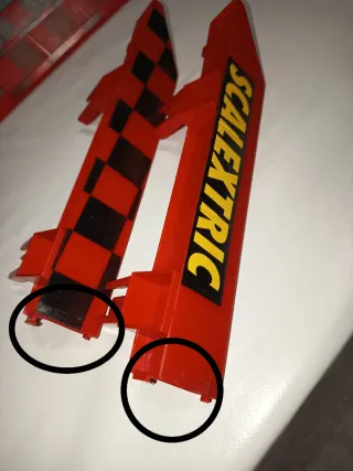 Scalextric Puente Completo y Accesorios