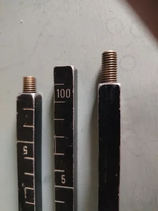 Asta metrica graduata alluminio 3mt