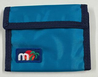 Cartera Mistral Años 90 Original Azul Turquesa