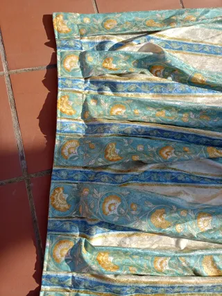 2 Cortinas ganchos abrazadera Belmonte Cuenca