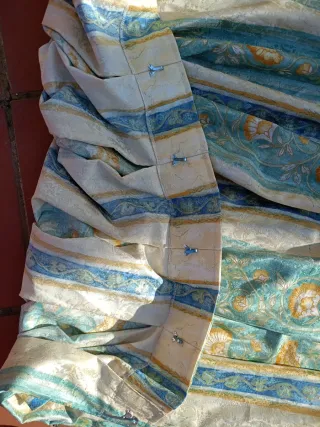 2 Cortinas ganchos abrazadera Belmonte Cuenca