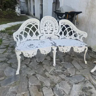 Conjunto Terraza Hierro Forjado Francés S.XIX