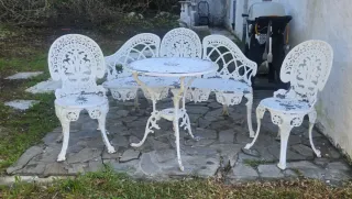 Conjunto Terraza Hierro Forjado Francés S.XIX