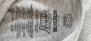 Camiseta Sylvester & Tweety Looney Tunes Gris