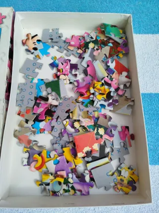 Puzzles Disney Minnie, Princesas y Mickey Mouse