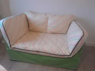 Sofá Cama Tela Multicolor