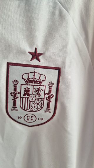 Camiseta España Adidas Blanca