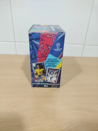 Caja Cromos Topps Champions League 2025/26