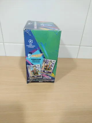 Caja Cromos Topps Champions League 2025/26