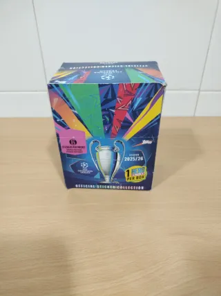 Caja Cromos Topps Champions League 2025/26