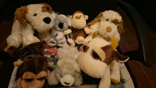 Lote Peluches Animales Varios Perritos, monos,....