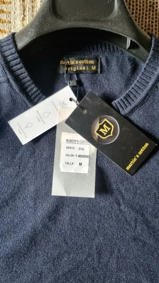 Jersey Martin's Cotton Azul Talla M