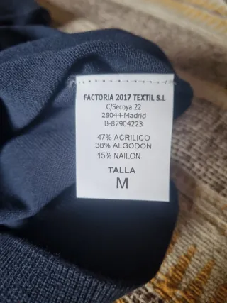Jersey Martin's Cotton Azul Talla M