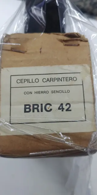 Cepillo Carpintero Antiguo Madera