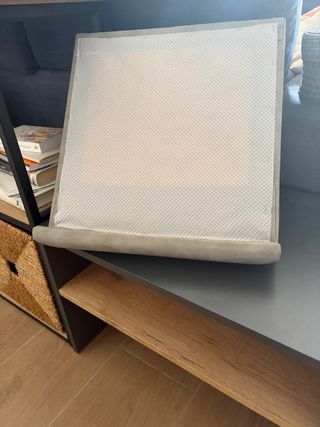 Cojín L para banco, escalera o alféizar