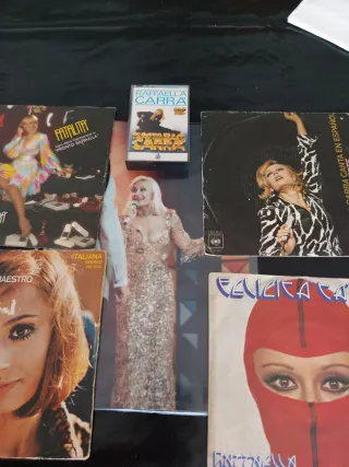 Lote Vinilos Raffaella Carrà