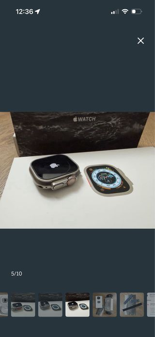 Apple Watch Ultra Grigio/Argento