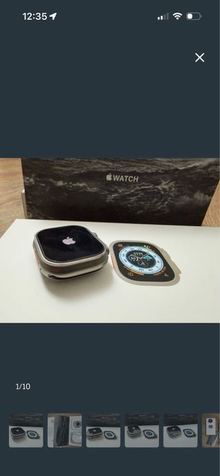 Apple Watch Ultra Grigio/Argento