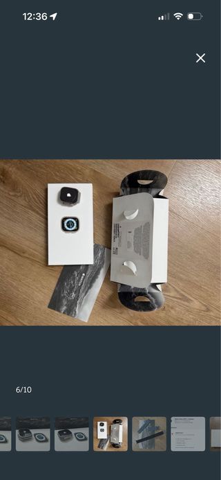 Apple Watch Ultra Grigio/Argento