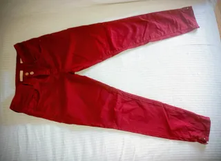 Pantalón Salsa Primavera Mujer color burdeos