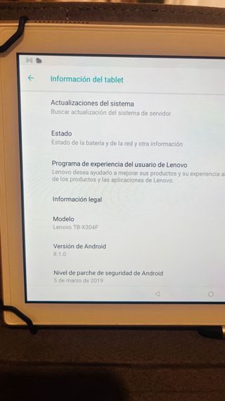 Tablet Lenovo Tab 4-10 TB-X304F blanca