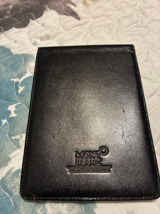Cartera Montblanc Negra MBW