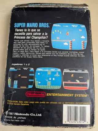 Super Mario Bros. NES - Versión Española