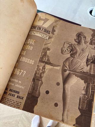 Revistas C7 - Cine en 7 días - encuadernadas.