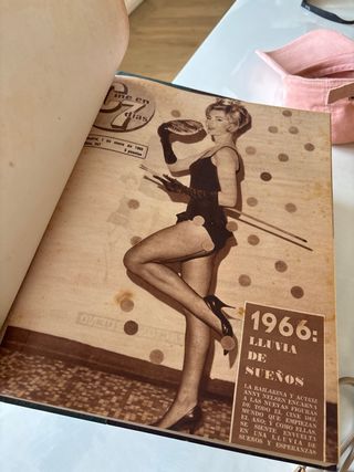 Revistas C7 - Cine en 7 días - encuadernadas.