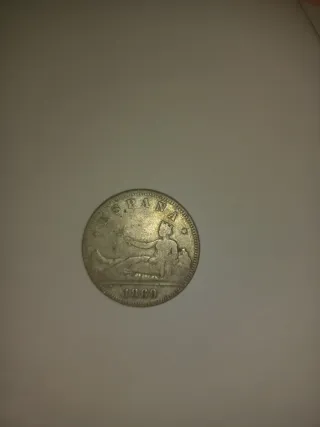 2 Pesetas 1869 España