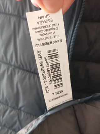 Chaleco Álvaro Moreno Azul/Marrón