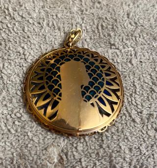 Medalla Virgen María Oro 18K