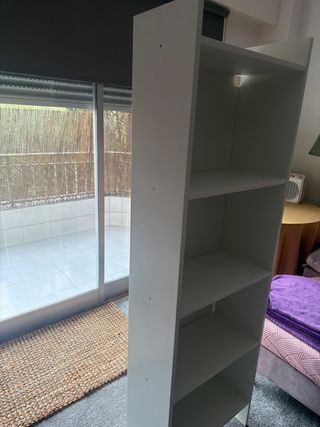 Estantería blanca Ikea 5 baldas