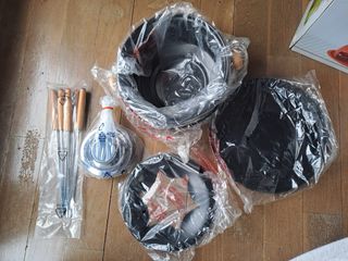 Set Fondue Antiadherente