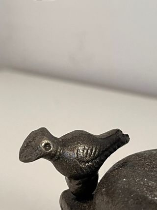 Plancha antigua de hierro