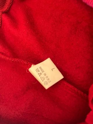 Pantalón de chándal burdeos mujer