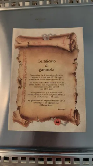 Servizio posate Inoxpran completo mai usato