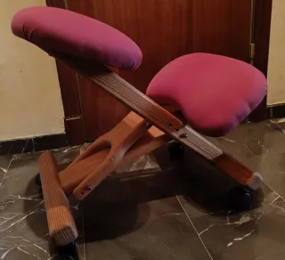 Silla para estética o masajes madera varias posici