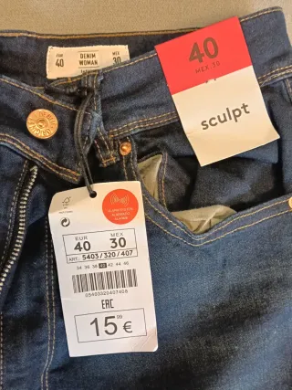 Pantalón tejano nuevo Talla L/40