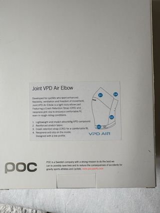 Coderas POC VPD AIR niño Talla S