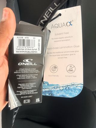 Traje neopreno O'Neill Epic 3/2 mm negro