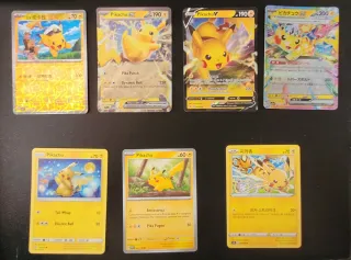 Cartas Pokémon Pikachu Varias Ediciones 1999-2025