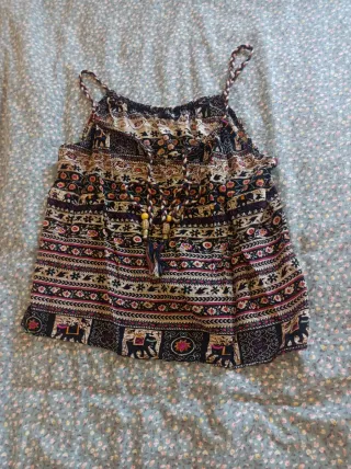 Conjunto elástico estampado elefantes