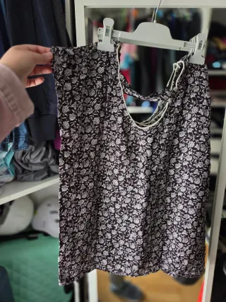 Camiseta estampada flores